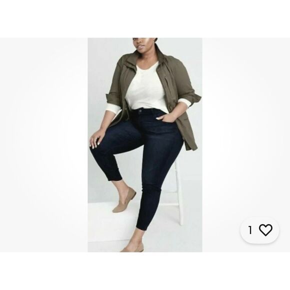 Ryllace Luxury Utility Cargo Jacket Women’s Size 20 New $370 - Picture 4 of 4